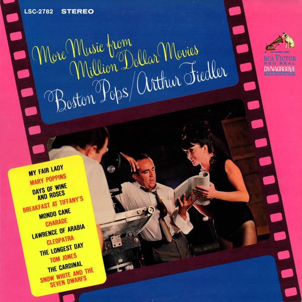 LP Record BOSTON POPS ORCHESTRA, ARTHUR FIEDL - More Music From Million Dollar Movi LSC2782 RCA Victor Red 1965 US Classical Used
LP Record BOSTON POPS ORCHESTRA, ARTHUR FIEDL - More Music From Million Dollar Movi LSC2782 RCA Victor Red 1965 US Classical Used