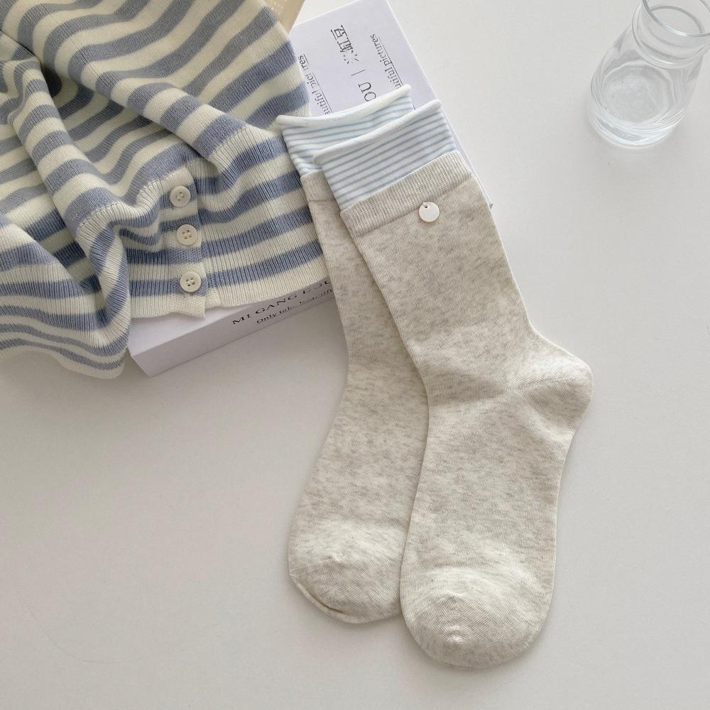 Свежие сине-белые носки-аксессуары, женские носки до середины икры, хлопковые носки, носки с бантами, аксессуары-ракушки, махровые носки 1 pair
Свежие сине-белые носки-аксессуары, женские носки до середины икры, хлопковые носки, носки с бантами, аксессуары-ракушки, махровые носки 1 pair