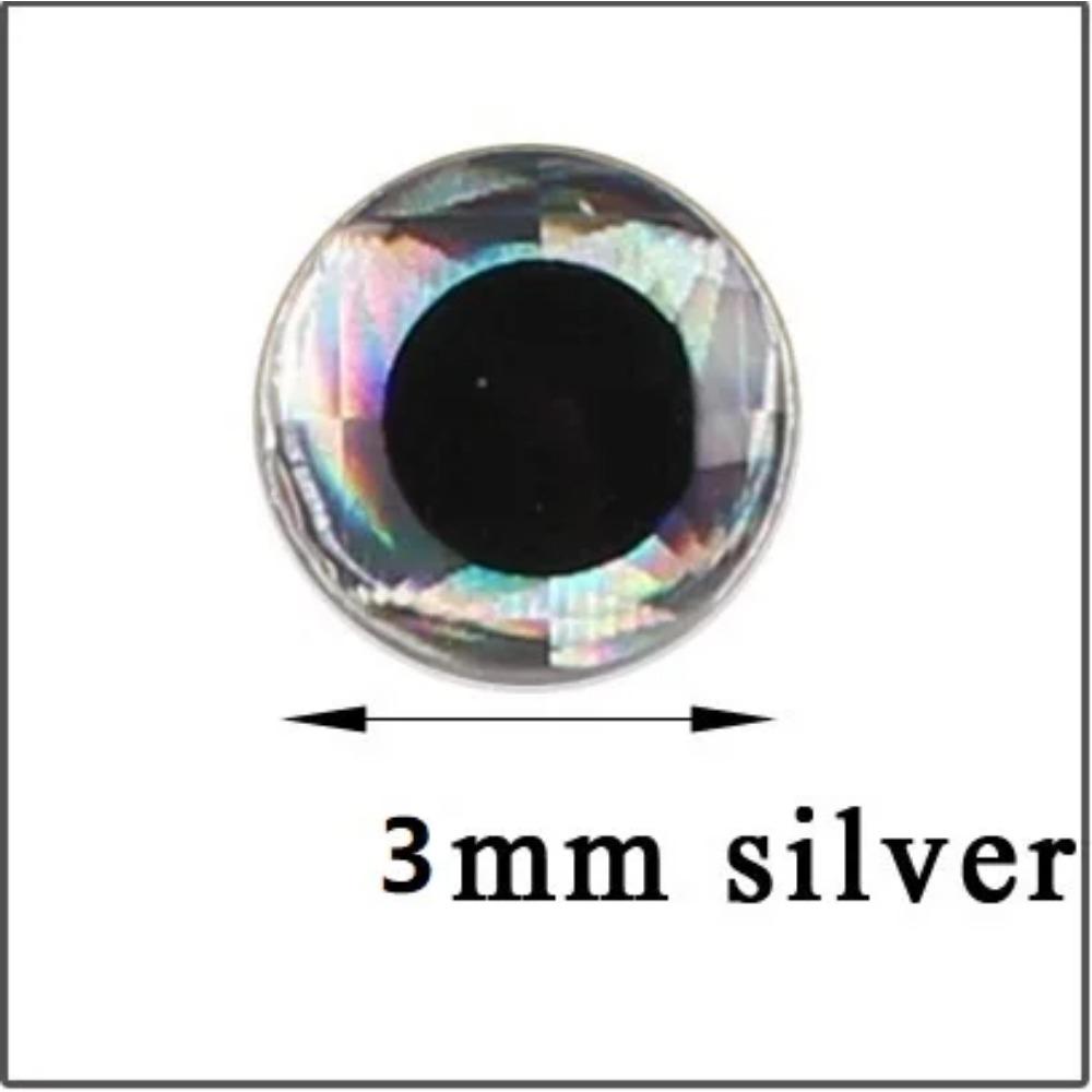 300 шт./лот Голографические 3D глаза для рыболовных приманок 3/4/5/6 мм Искусственные приманки Симуляция глазного яблока Сделай сам Для нахлыстовых приманок Глаза
300 шт./лот Голографические 3D глаза для рыболовных приманок 3/4/5/6 мм Искусственные приманки Симуляция глазного яблока Сделай сам Для нахлыстовых приманок Глаза