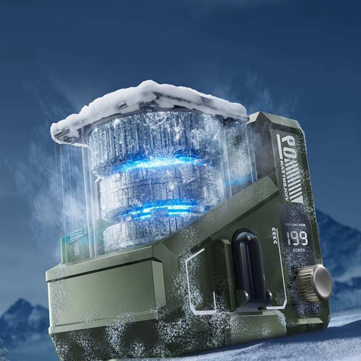like directly below 199 fan speed MACOLAUDER Portable battery fan for belt 9000mAh super strong 307g for outdoor heatstroke 20dB quiet Feels 35℃ & зелений
like directly below 199 fan speed MACOLAUDER Portable battery fan for belt 9000mAh super strong 307g for outdoor heatstroke 20dB quiet Feels 35℃ & зелений