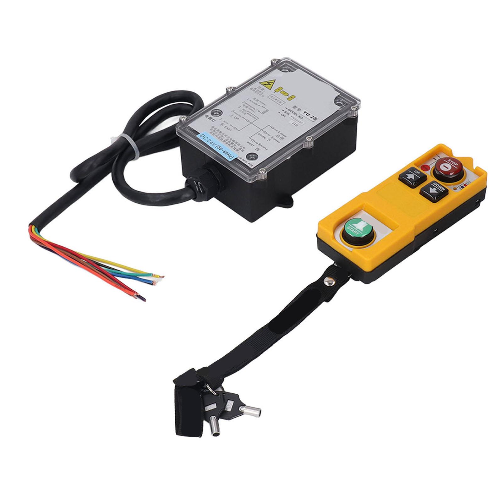 Промисловий бездротовий пульт дистанційного керування краном Водонепроникний Ударостійкий Передавач для електричної талі
Промисловий бездротовий пульт дистанційного керування краном Водонепроникний Ударостійкий Передавач для електричної талі