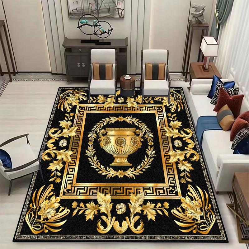 European Style Luxury Carpets for Living Room Decoration Home Large Area Rugs 200x300 Bedroom Lounge Non-slip Mats Customizable 60x90cm
European Style Luxury Carpets for Living Room Decoration Home Large Area Rugs 200x300 Bedroom Lounge Non-slip Mats Customizable 60x90cm