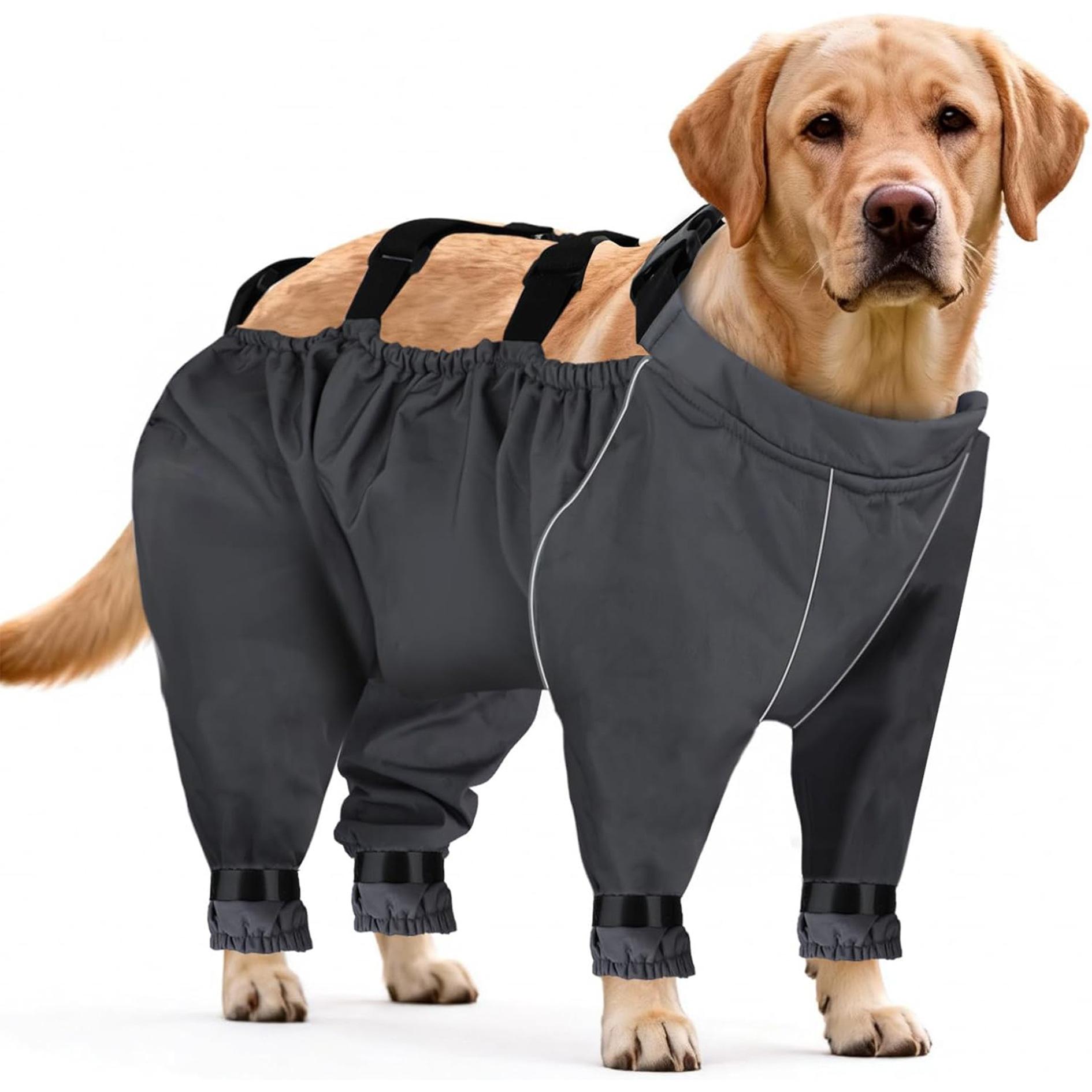 Waterproof Dog Coats All-terrain Pet Boots Small Dogs Anti-dirty Outdoor Dog Coats 4 Legs Wrap Around Pet Clothes Puppy Clothing XS чорний
Waterproof Dog Coats All-terrain Pet Boots Small Dogs Anti-dirty Outdoor Dog Coats 4 Legs Wrap Around Pet Clothes Puppy Clothing XS чорний