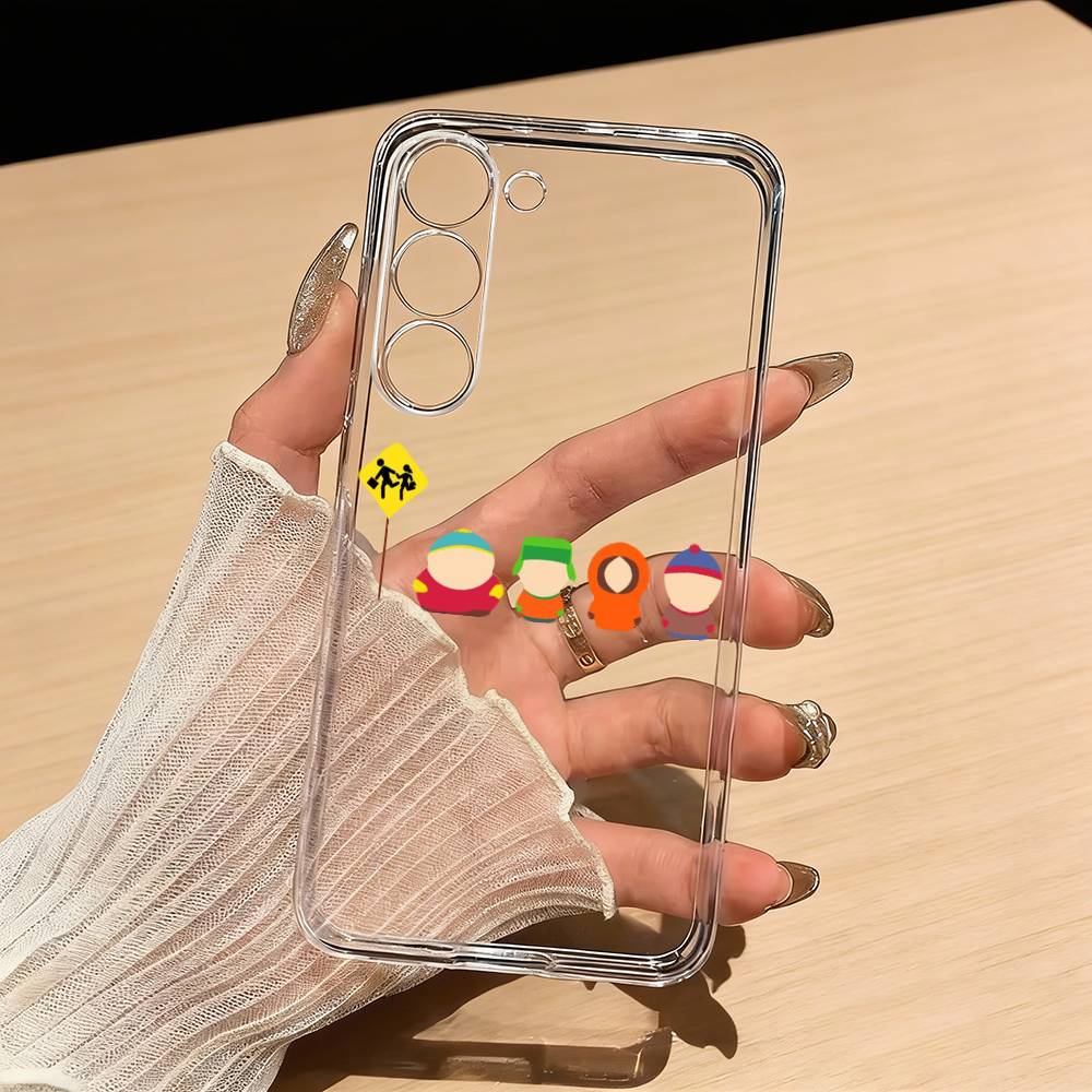 S-South P-Park Phone Case For Samsung S25,S24,S21,S22,S23,S30,Ultra,S20,Plus,Fe,Lite Transparent Cover Samsung S21
S-South P-Park Phone Case For Samsung S25,S24,S21,S22,S23,S30,Ultra,S20,Plus,Fe,Lite Transparent Cover Samsung S21