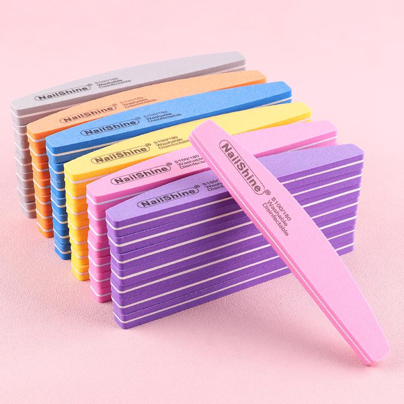 60Pcs Nail Files Sponge 100/180 Grit Moon Design Buffer Block Double Side Files For Finger Colorful Foam Tools
60Pcs Nail Files Sponge 100/180 Grit Moon Design Buffer Block Double Side Files For Finger Colorful Foam Tools