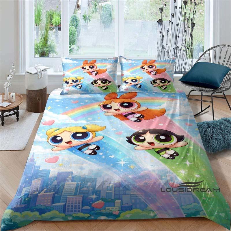 2026 New Arrival: 3D-Printed The Powerpuff Girls (Season) Bedding Set—Featuring Cute Cartoon Patterns on Duvet Cover and Pillo 135X200cm
2026 New Arrival: 3D-Printed The Powerpuff Girls (Season) Bedding Set—Featuring Cute Cartoon Patterns on Duvet Cover and Pillo 135X200cm