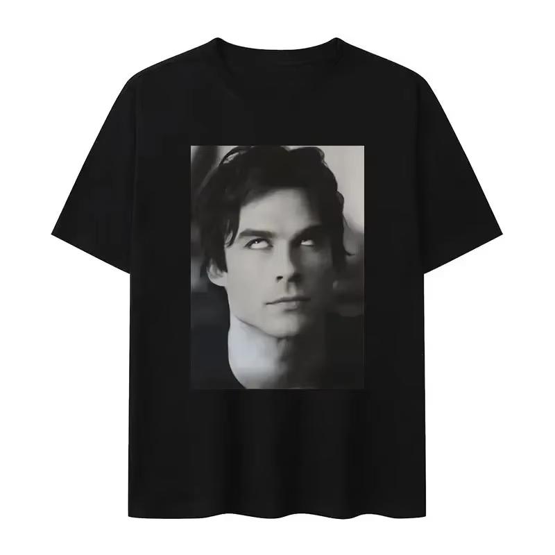 Damon Salvatore Ian Sommerhalder TV ShowPrinted Fabric Cotton T-shirt Summer New Style for Men and Women Comfortable and Casu... 5XL різнокольоровий
Damon Salvatore Ian Sommerhalder TV ShowPrinted Fabric Cotton T-shirt Summer New Style for Men and Women Comfortable and Casu... 5XL різнокольоровий