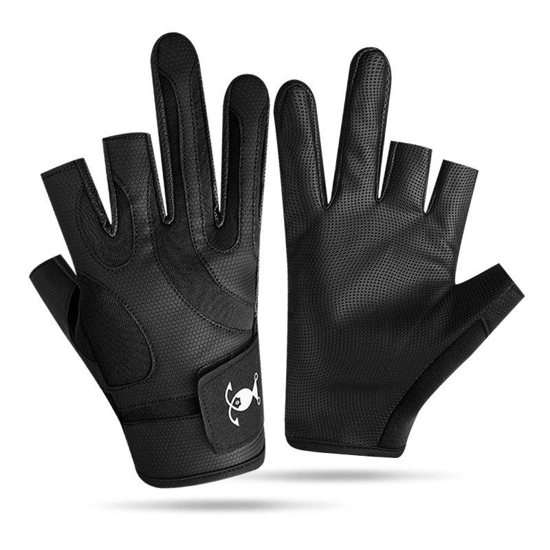 Non-slip leather can reveal three fingers fishing equipment wear-resistant and durable fishing gloves breathable high elastic one size fits all
Non-slip leather can reveal three fingers fishing equipment wear-resistant and durable fishing gloves breathable high elastic one size fits all