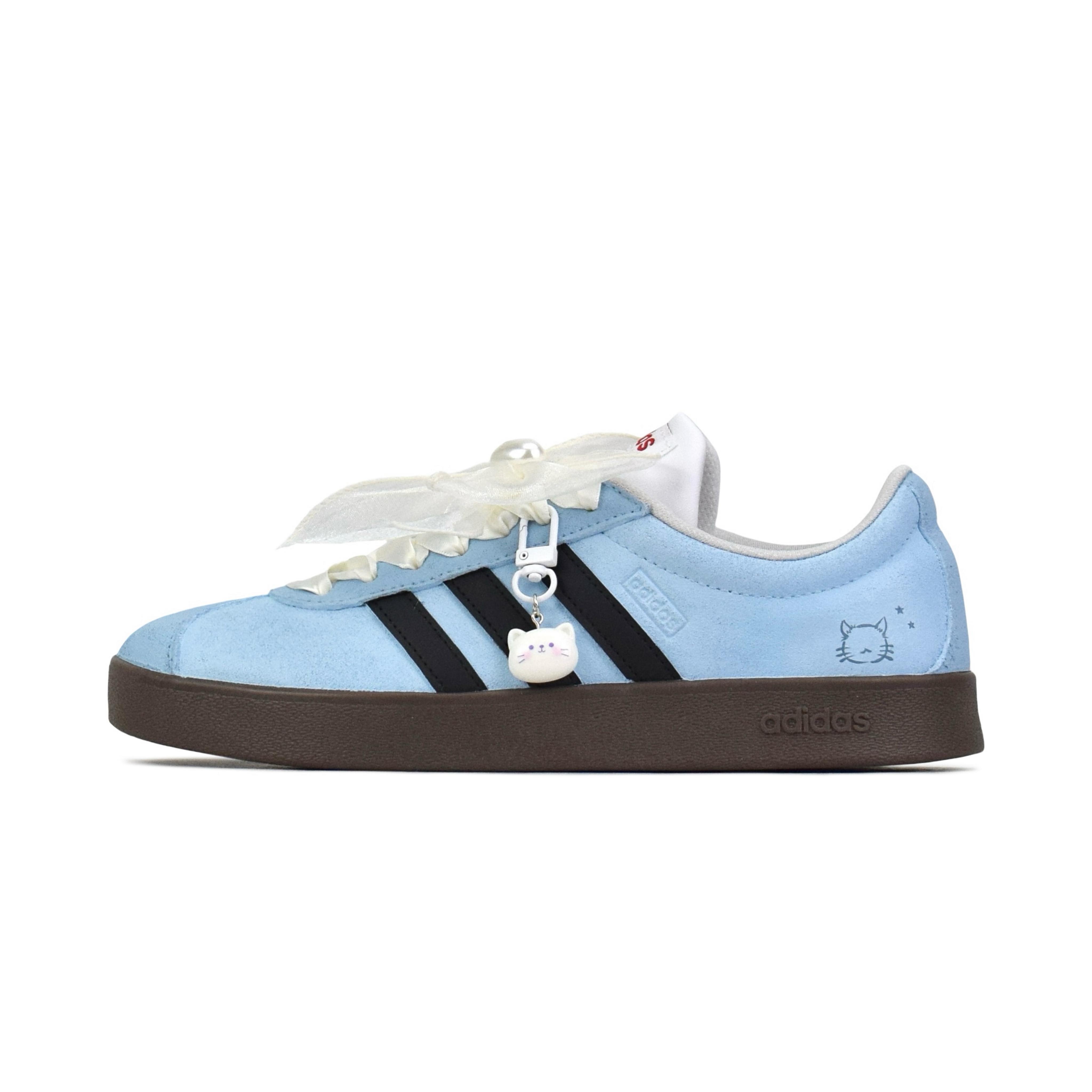 Adidas VL COURT 2.0 Slip Resistant Cushioning Abrasion Resistant Low top Skateboard Shoes Unisex Blue Black HQ1802(Team462-) 36
Adidas VL COURT 2.0 Slip Resistant Cushioning Abrasion Resistant Low top Skateboard Shoes Unisex Blue Black HQ1802(Team462-) 36