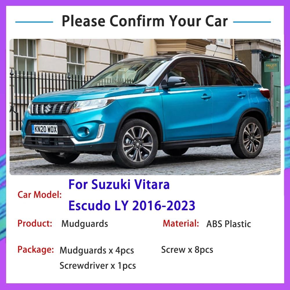 Автомобильные брызговики, пригодные для Suzuki Vitara Escudo LY 2016 ~ 2023 2017 2018, брызговики на крыло, защита от брызг, автоаксессуары
Автомобильные брызговики, пригодные для Suzuki Vitara Escudo LY 2016 ~ 2023 2017 2018, брызговики на крыло, защита от брызг, автоаксессуары