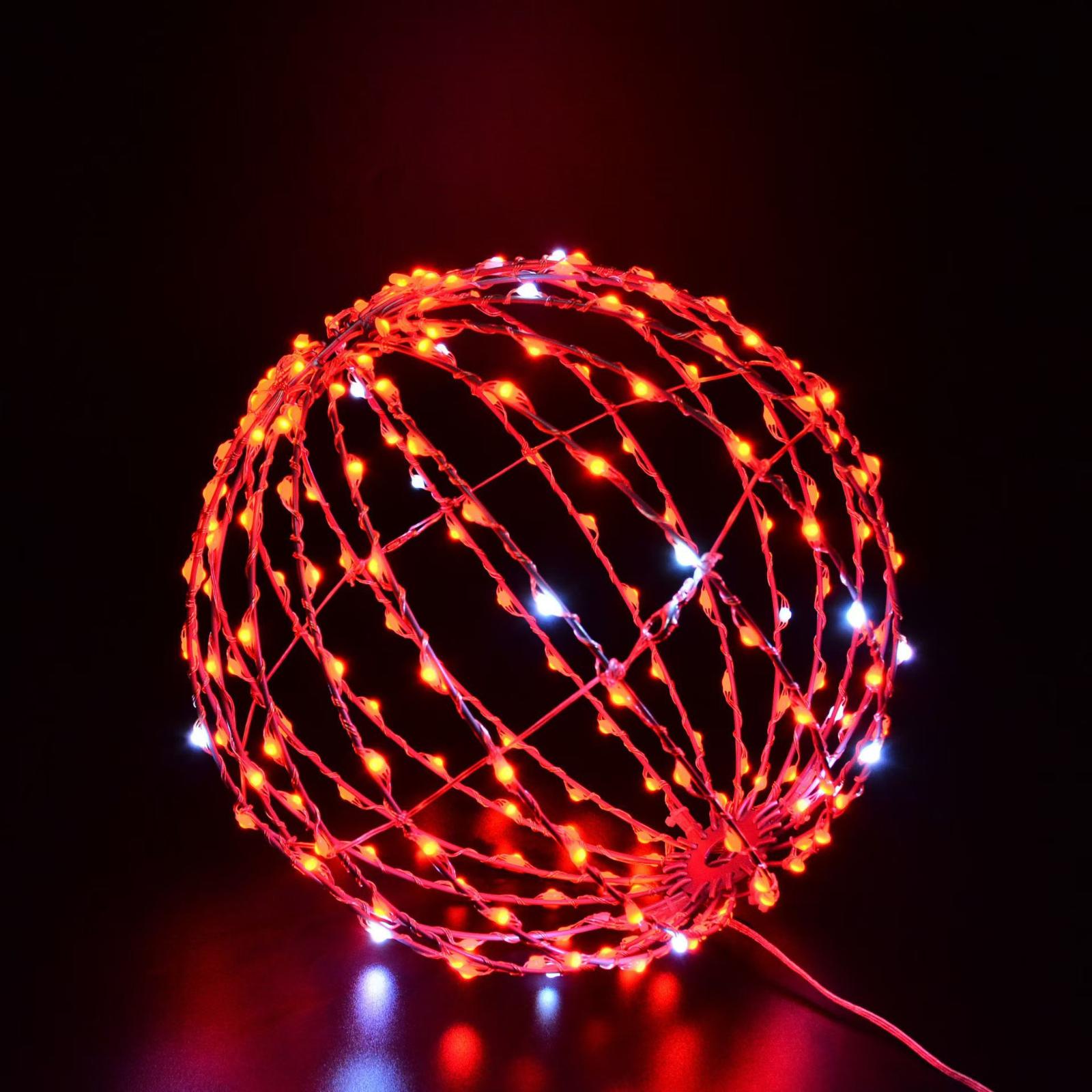 LED Decorative Sphere Light for Indoor and Outdoor Use Hanging Wire Frame Ball with Integrated String Lights for Home Garden Holiday Events One Size
LED Decorative Sphere Light for Indoor and Outdoor Use Hanging Wire Frame Ball with Integrated String Lights for Home Garden Holiday Events One Size