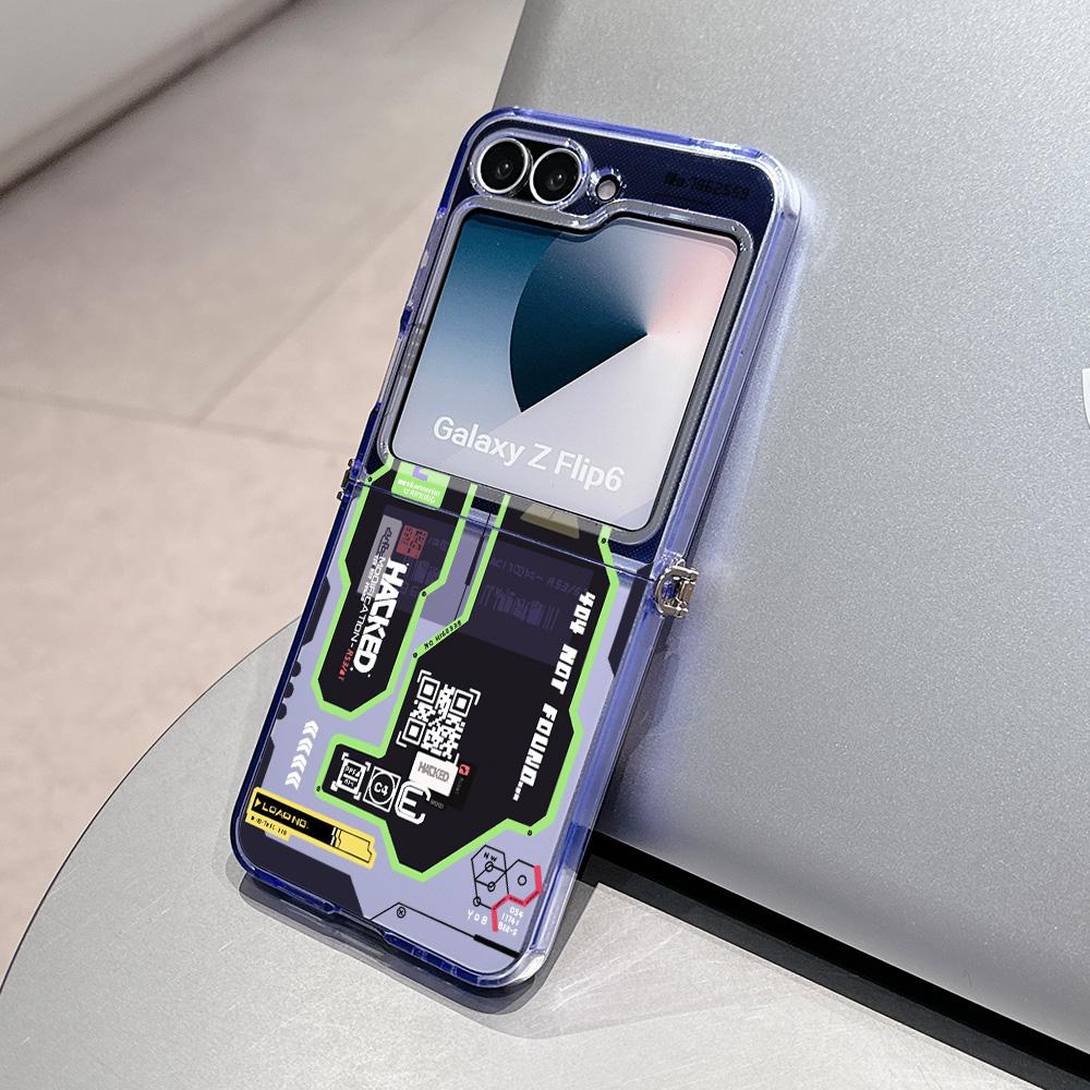 Hacker Creative Mecha Metal Connector Phone Case for Samsung Galaxy Z Flip3 Flip4 Flip5 Flip6 Flip7 Candy Color Soft TPU Cover Samsung Z Flip4 5G
Hacker Creative Mecha Metal Connector Phone Case for Samsung Galaxy Z Flip3 Flip4 Flip5 Flip6 Flip7 Candy Color Soft TPU Cover Samsung Z Flip4 5G