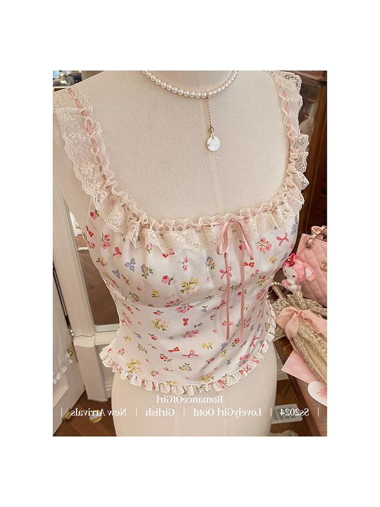 Romance of Girl: Bow & Floral Lace Camisole Dress for Dogs Medium
Romance of Girl: Bow & Floral Lace Camisole Dress for Dogs Medium