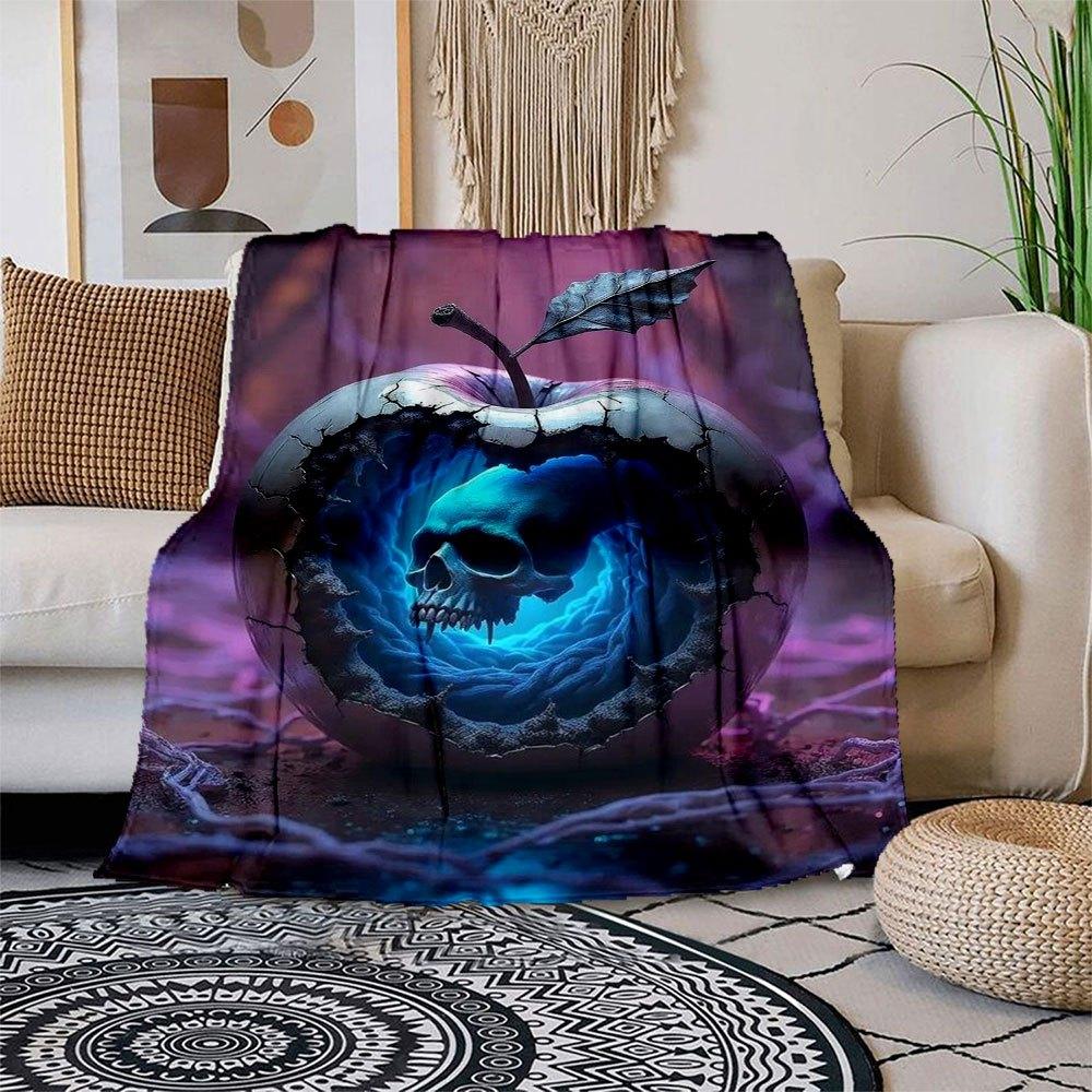 Dark Fantasy Apple Wall Art Decor Blanket Flannel Throw Blanket for Sofa, Bed, Travel, Camping, Office 100x150cm
Dark Fantasy Apple Wall Art Decor Blanket Flannel Throw Blanket for Sofa, Bed, Travel, Camping, Office 100x150cm