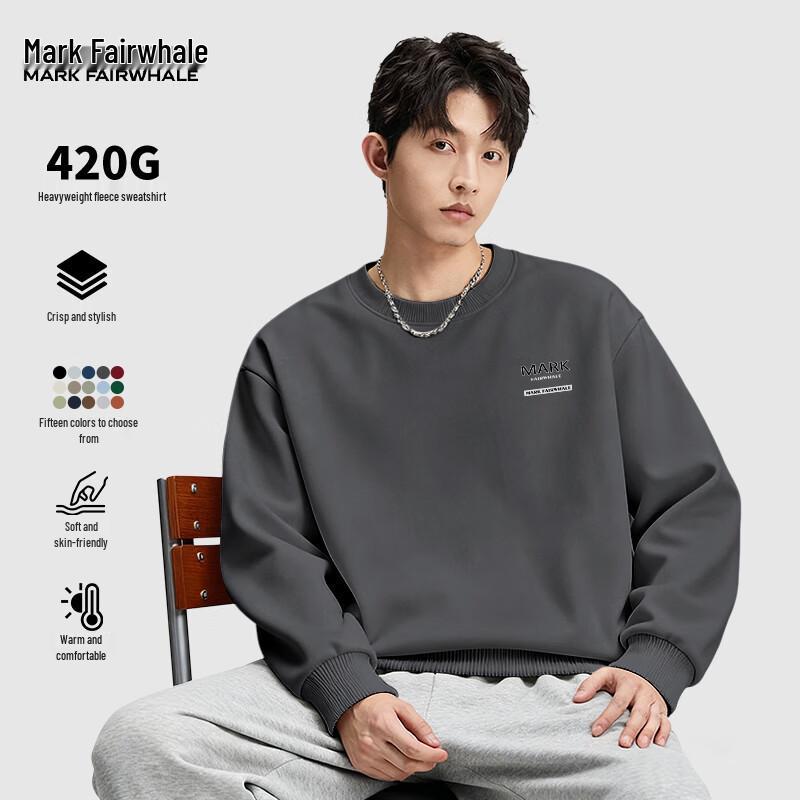 Mark Fairwhale Men s Heavyweight Fleece Sweatshirt 3XL
Mark Fairwhale Men s Heavyweight Fleece Sweatshirt 3XL