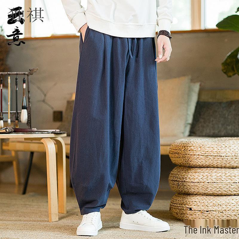 Men s Tai Chi Cotton & Linen Wide-Leg Pants, Chinese Style, for Spring & Autumn Martial Arts Training 5XL
Men s Tai Chi Cotton & Linen Wide-Leg Pants, Chinese Style, for Spring & Autumn Martial Arts Training 5XL