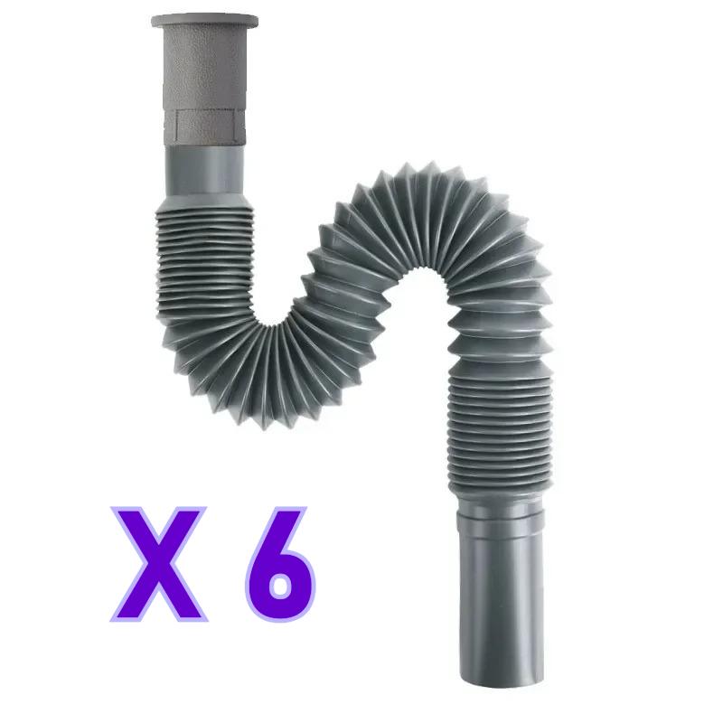 6/3/1PCS Collapsible Flexi Extendable Waste Water Outlet Pipe Connection Caravan Motorhome RV Parts & Accessories 6PCS
6/3/1PCS Collapsible Flexi Extendable Waste Water Outlet Pipe Connection Caravan Motorhome RV Parts & Accessories 6PCS
