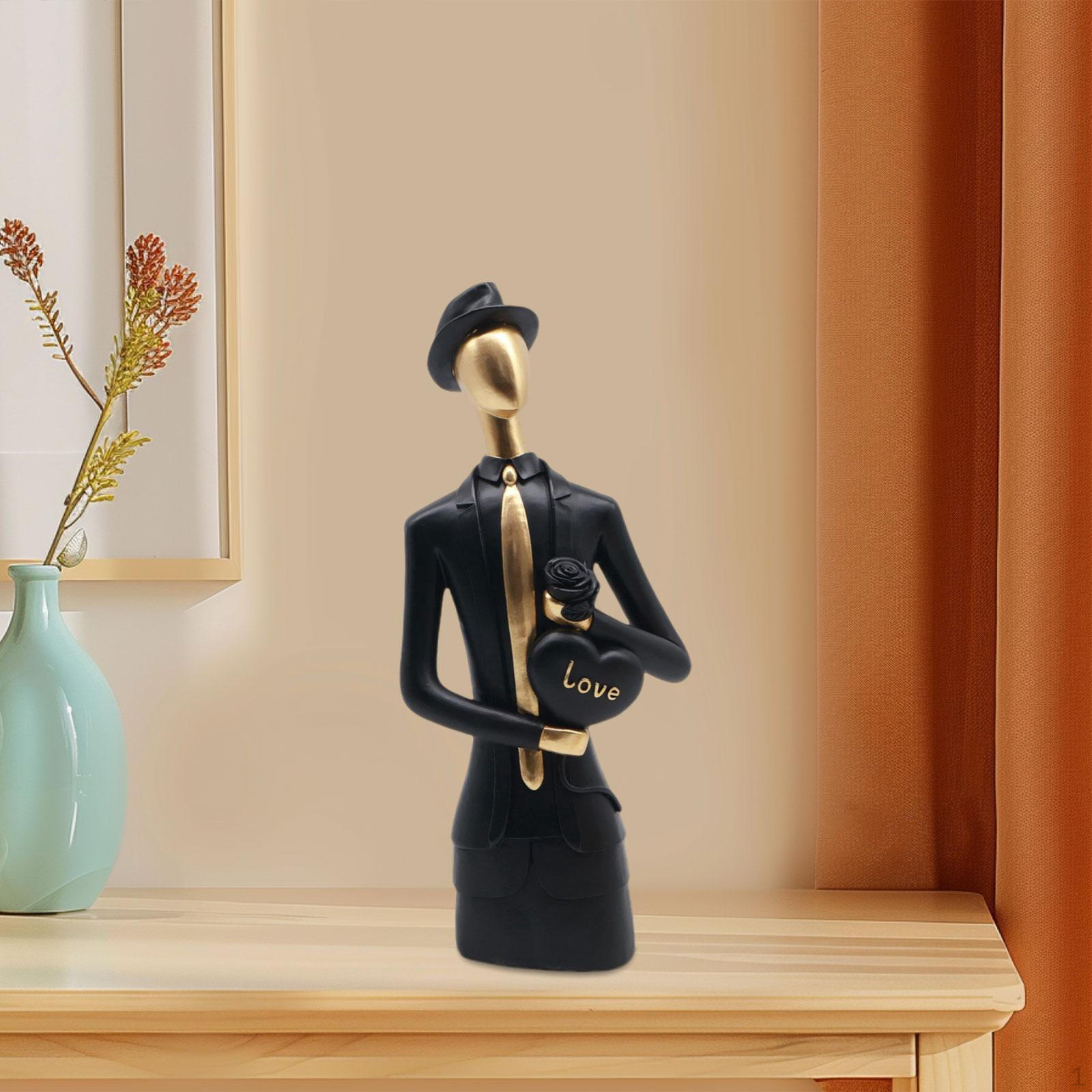 Статуя любовника, скульптура, настольная фигурка, украшение для дома, украшение из смолы, статуэтка для вечеринки ко Дню святого Валентина Black Boy
Статуя любовника, скульптура, настольная фигурка, украшение для дома, украшение из смолы, статуэтка для вечеринки ко Дню святого Валентина Black Boy