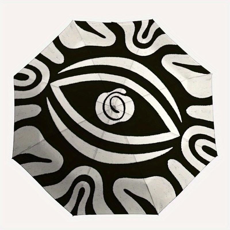 1pc Abstract Eye Pattern Automatic Open/Close Umbrella, Umbrella with cartoon Design, Portable Compact Umbrella for Men & Women, Good Holida
1pc Abstract Eye Pattern Automatic Open/Close Umbrella, Umbrella with cartoon Design, Portable Compact Umbrella for Men & Women, Good Holida