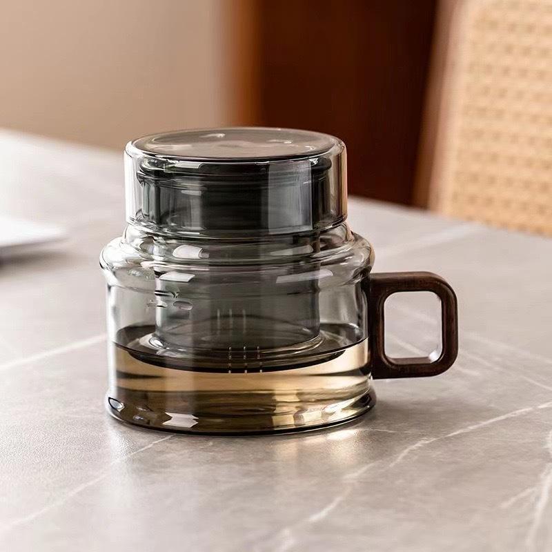 Heat-resistant Glass Teapot Mini Pier Pier Pot Wooden Handle High Appearance Level Teaware Household Teapot Creative Tea Kettle сірий колір
Heat-resistant Glass Teapot Mini Pier Pier Pot Wooden Handle High Appearance Level Teaware Household Teapot Creative Tea Kettle сірий колір