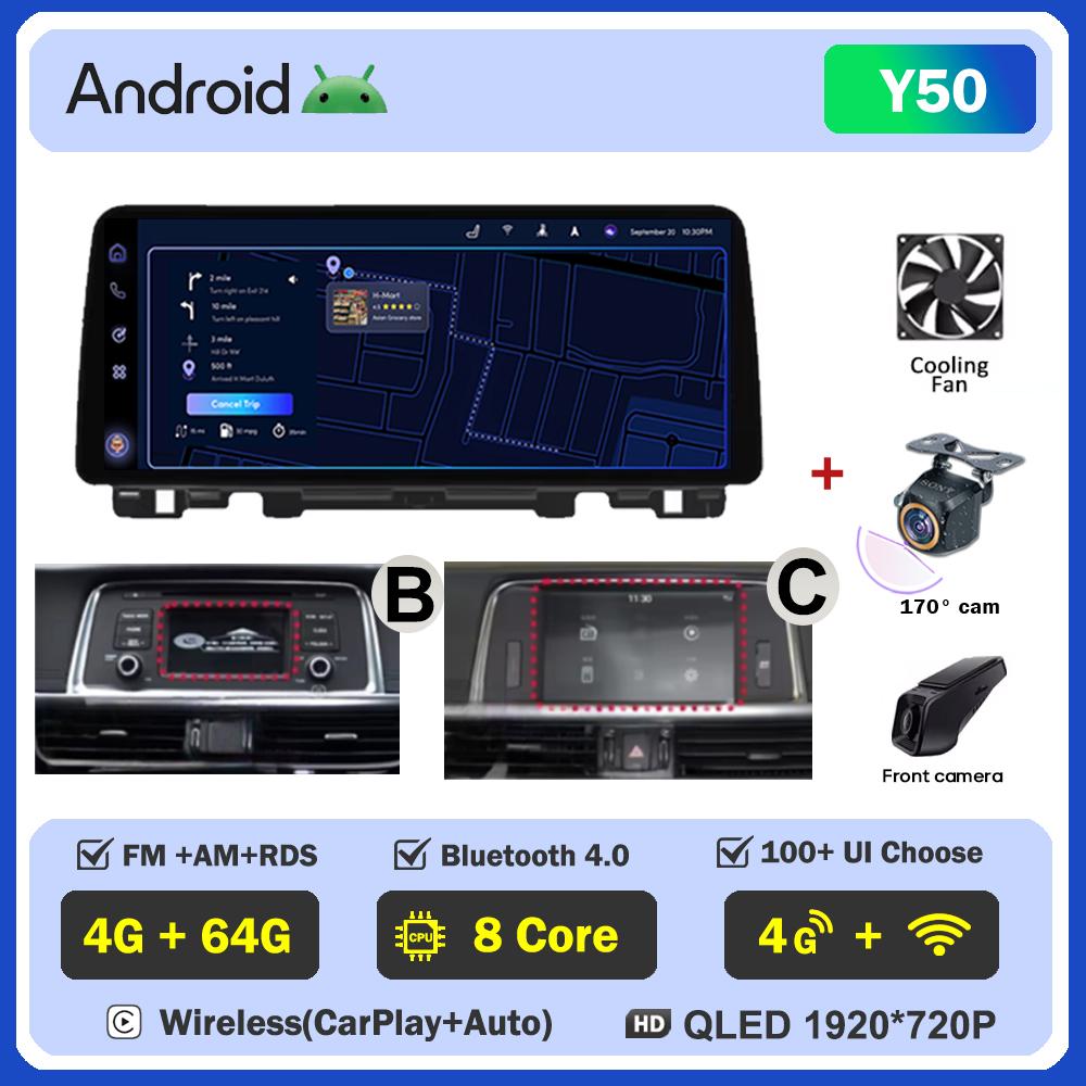 12,3-дюймовый автомобильный мультимедийный радиоприемник для KIA K5 Optima 2015-2019 Видео Аудиоплеер Стерео Навигация Авторадио Carplay Нет 2 Din DVD
12,3-дюймовый автомобильный мультимедийный радиоприемник для KIA K5 Optima 2015-2019 Видео Аудиоплеер Стерео Навигация Авторадио Carplay Нет 2 Din DVD