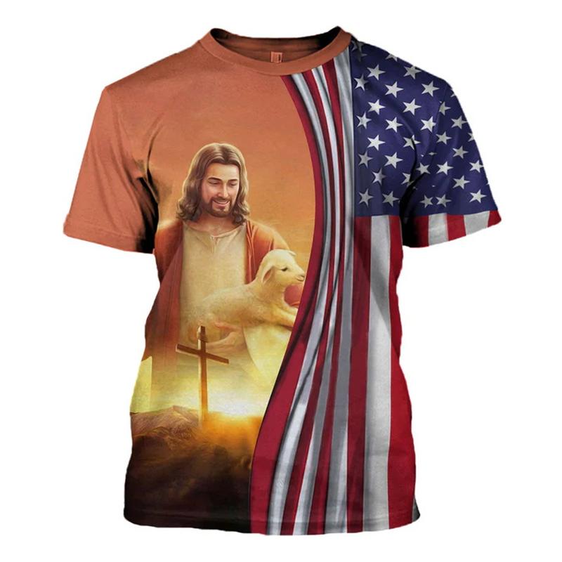 New Virgin Mary Jesus Printed Men T-shirt 3D Print Christian Pattern 6XL
New Virgin Mary Jesus Printed Men T-shirt 3D Print Christian Pattern 6XL