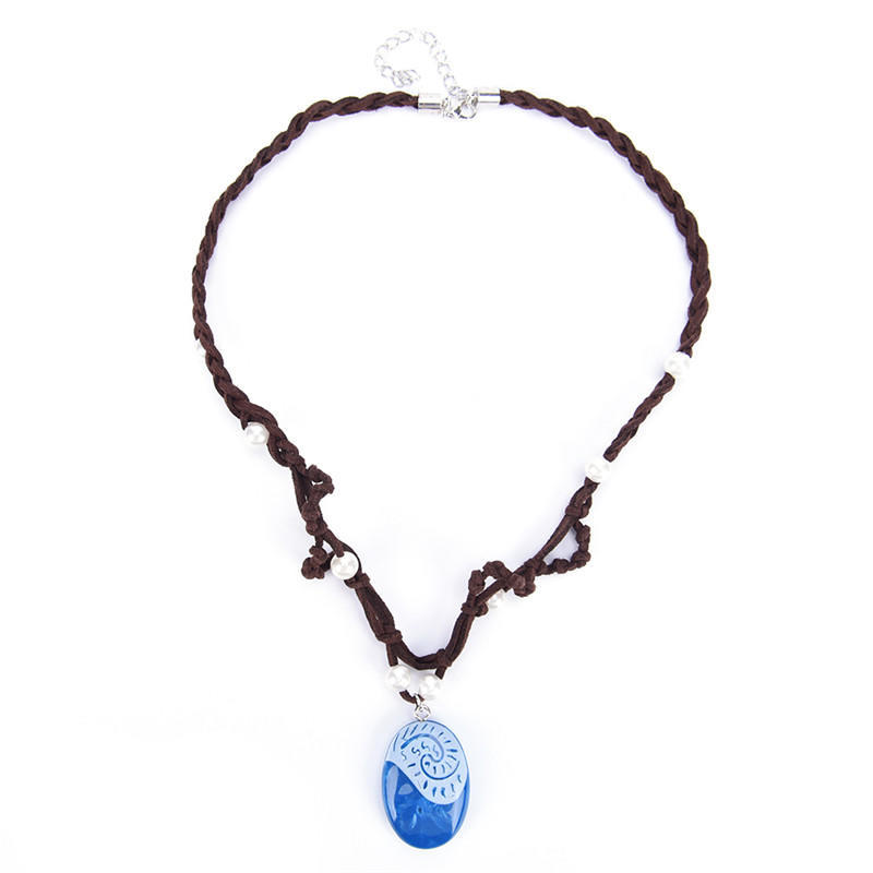 For Women Girl Jewelry Prop Accessories Anime Movie Princess Moana Necklace Cosplay Handmade Braided Leather Rope Necklace
For Women Girl Jewelry Prop Accessories Anime Movie Princess Moana Necklace Cosplay Handmade Braided Leather Rope Necklace
