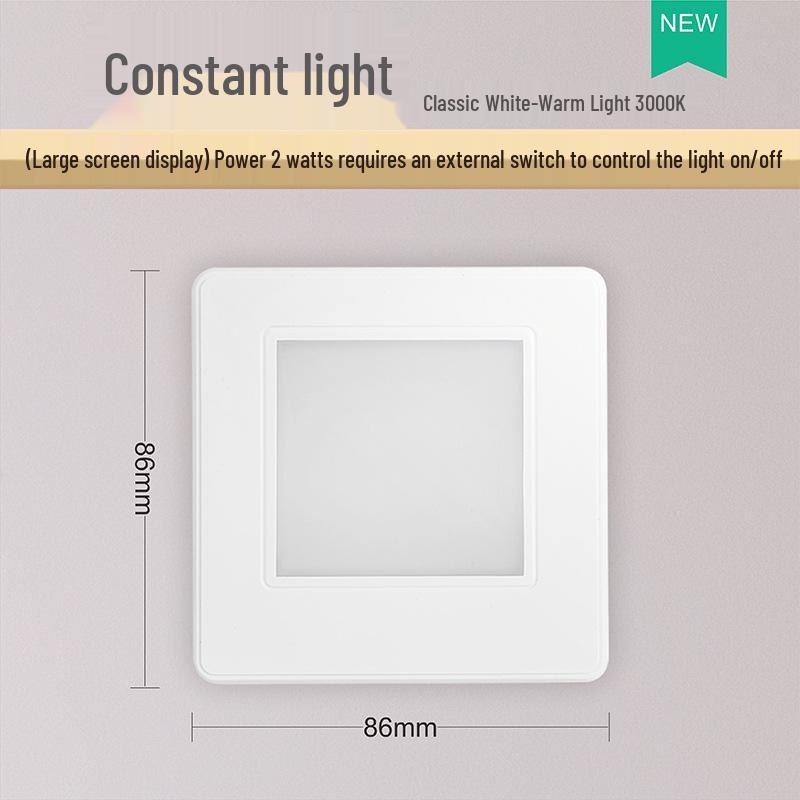 Регулируемый встраиваемый датчик движения с радаром типа 86, светильник для лестницы и прохода Default
Регулируемый встраиваемый датчик движения с радаром типа 86, светильник для лестницы и прохода Default