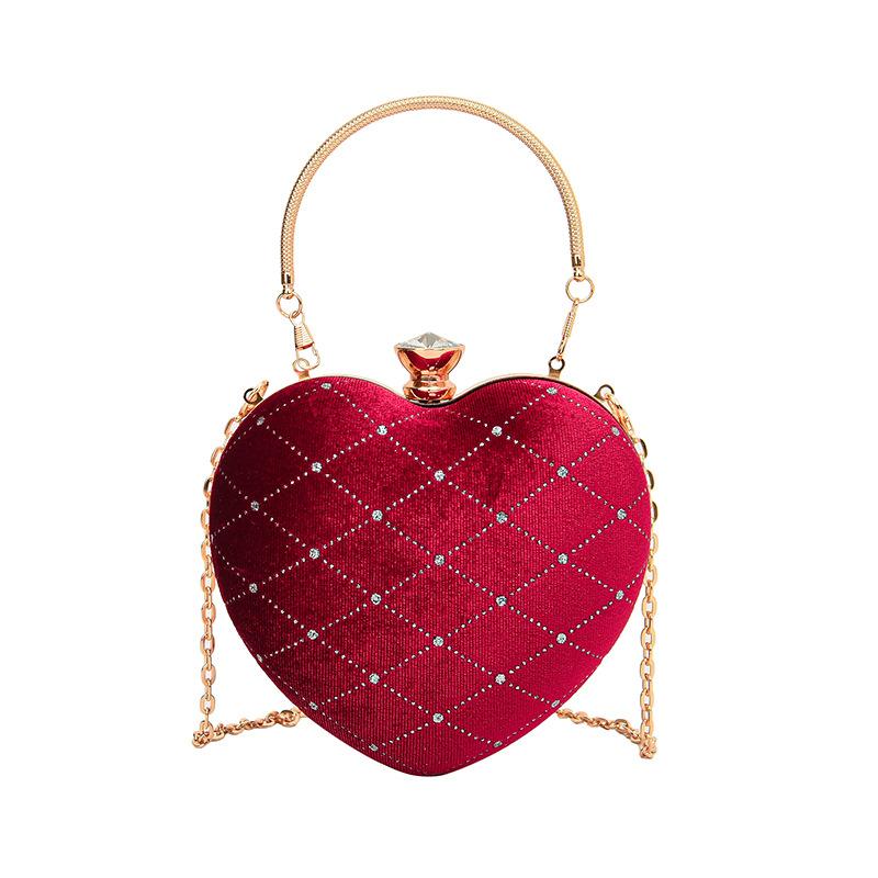 Heart Shape Handbag Womens Red Wedding Purse Woman Evening Party Hand Bags Cute Chain Crossbody Bags Heart Shaped Bag
Heart Shape Handbag Womens Red Wedding Purse Woman Evening Party Hand Bags Cute Chain Crossbody Bags Heart Shaped Bag