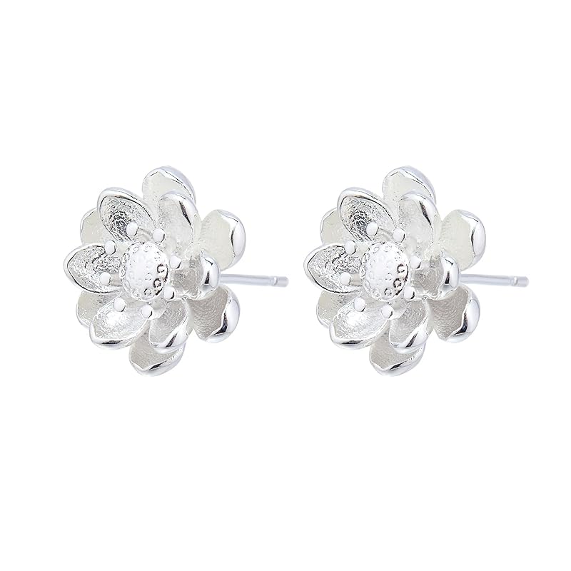 lotus flower earrings ladies silver stud Compatible with metal allergies flower earrings Popularity simple birthday everyday use ceremonial occasions
lotus flower earrings ladies silver stud Compatible with metal allergies flower earrings Popularity simple birthday everyday use ceremonial occasions