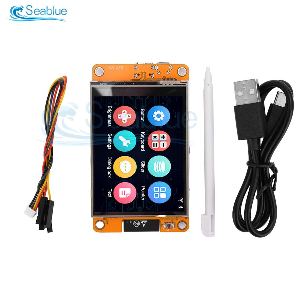Плата розробки ESP32 LVGL WIFI&Bluetooth 2,8-дюймовий РК-модуль TFT 240*320 Смарт-дисплей з сенсорним екраном WROOM Для Arduino
Плата розробки ESP32 LVGL WIFI&Bluetooth 2,8-дюймовий РК-модуль TFT 240*320 Смарт-дисплей з сенсорним екраном WROOM Для Arduino
