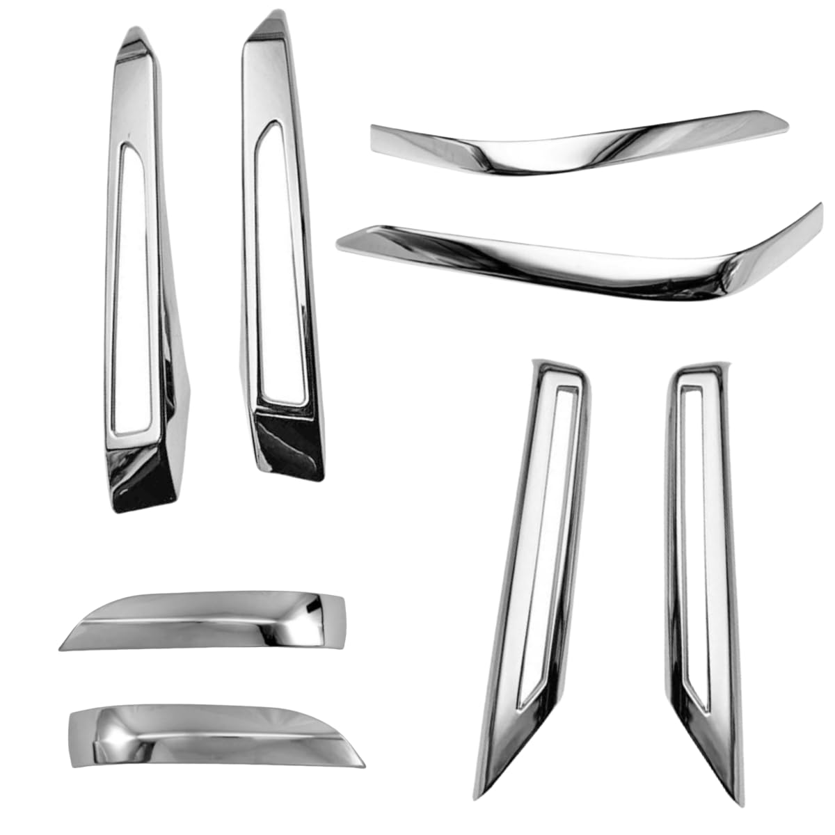 Tobavite Совместимо с Daihatsu Tanto Custom Конец 2022 года и Серебристый с зеркальным покрытием Передний и задний противотуманный фонарь Передняя нижняя накладка Зеркало заднего вида Накладка
Tobavite Совместимо с Daihatsu Tanto Custom Конец 2022 года и Серебристый с зеркальным покрытием Передний и задний противотуманный фонарь Передняя нижняя накладка Зеркало заднего вида Накладка