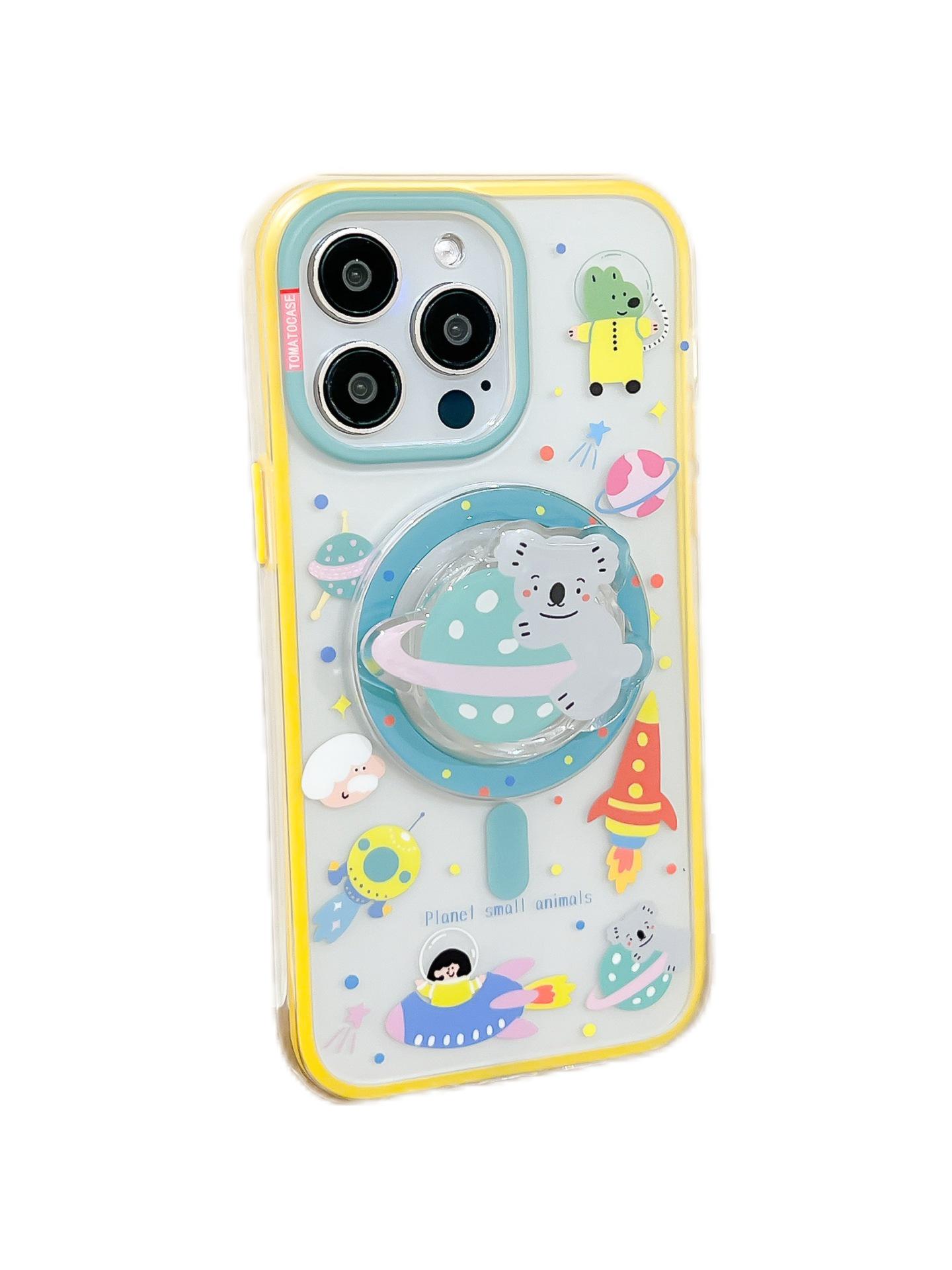 Double-Layer Cute Cartoon Magnetic Phone Case for iPhone 17 Pro Max, 16 Pro, 15 with Stand and Drop Protection iPhone 17 Pro Max
Double-Layer Cute Cartoon Magnetic Phone Case for iPhone 17 Pro Max, 16 Pro, 15 with Stand and Drop Protection iPhone 17 Pro Max