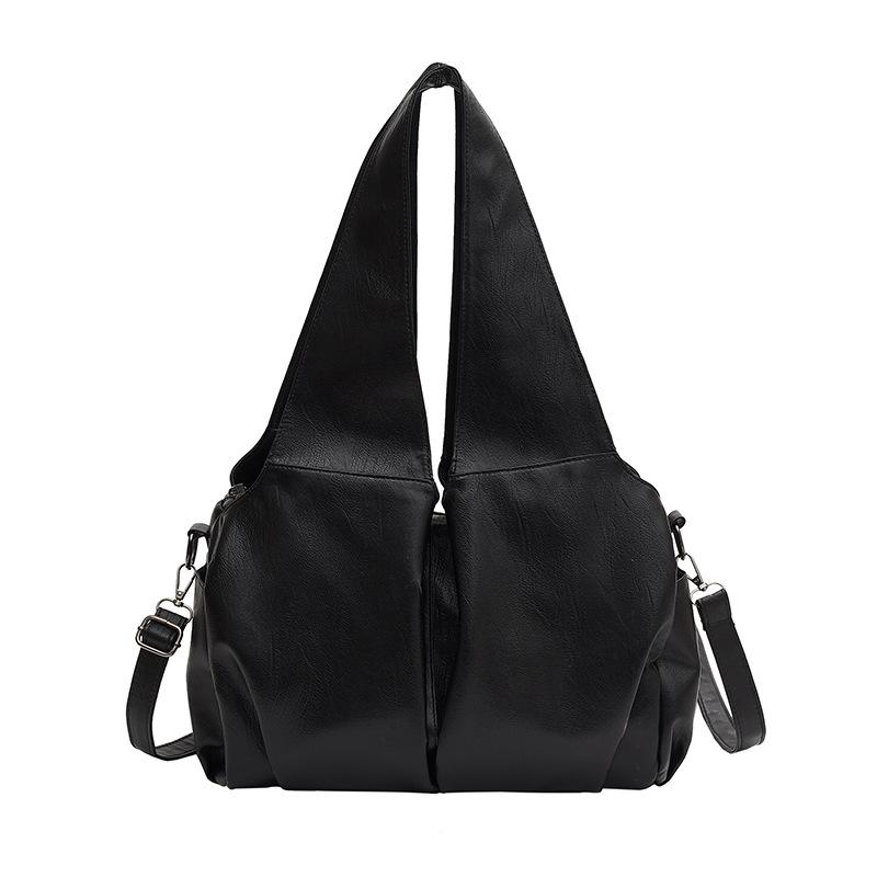 Large capacity bag women s 2025 spring new fashion simple retro tote bag niche shoulder bag чорний
Large capacity bag women s 2025 spring new fashion simple retro tote bag niche shoulder bag чорний