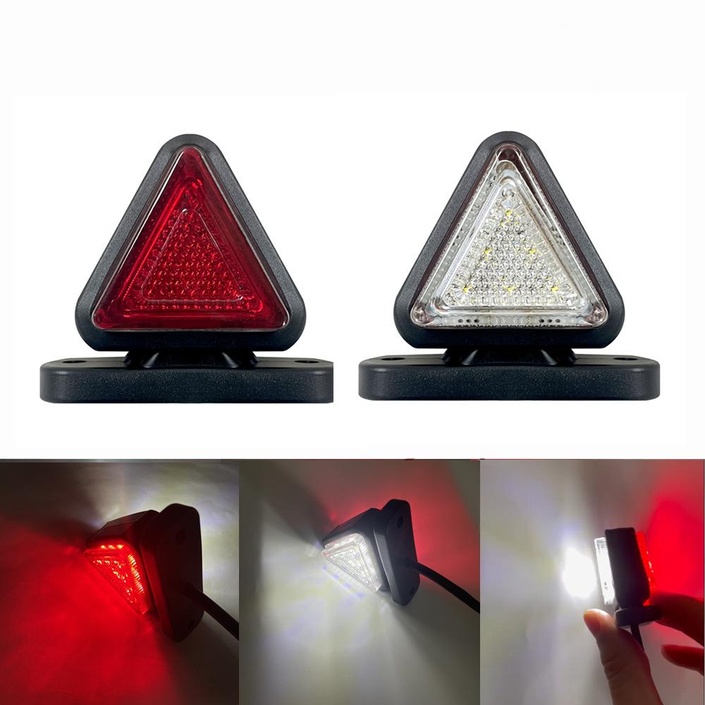 2PCS Trailer Marker Lights 12LED Outline Clearance Indicator Light for Car Lorry Truck Side Marker Light White Red LED Tail Lamp
2PCS Trailer Marker Lights 12LED Outline Clearance Indicator Light for Car Lorry Truck Side Marker Light White Red LED Tail Lamp