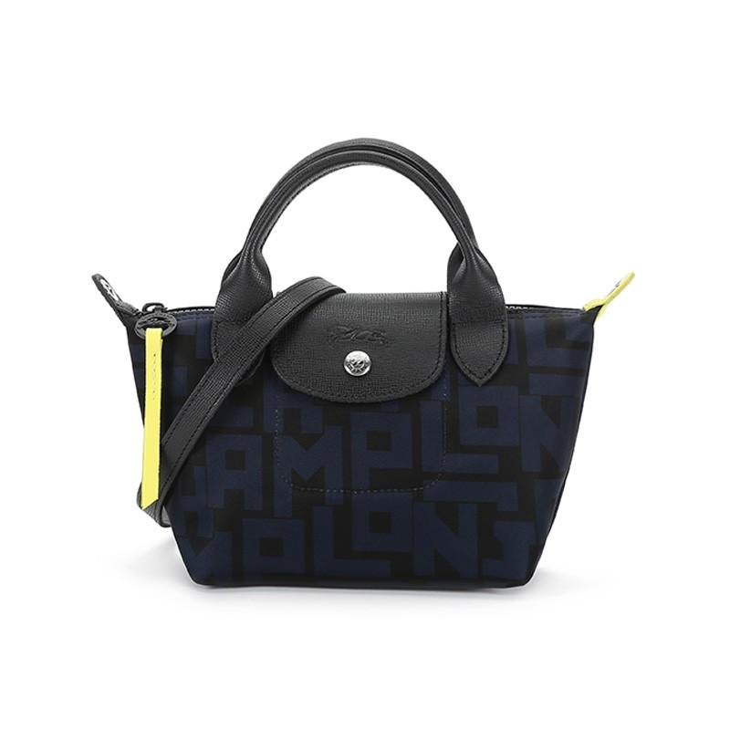 Longchamp Le Pliage Lgp 17 Short Handle Letter Print Fabric Canvas Bag Dumpling Bag Tote Bag Crossbody Bag Shoulder Bag Mini Women bags 1500412H05 Black & Marine Blue
Longchamp Le Pliage Lgp 17 Short Handle Letter Print Fabric Canvas Bag Dumpling Bag Tote Bag Crossbody Bag Shoulder Bag Mini Women bags 1500412H05 Black & Marine Blue