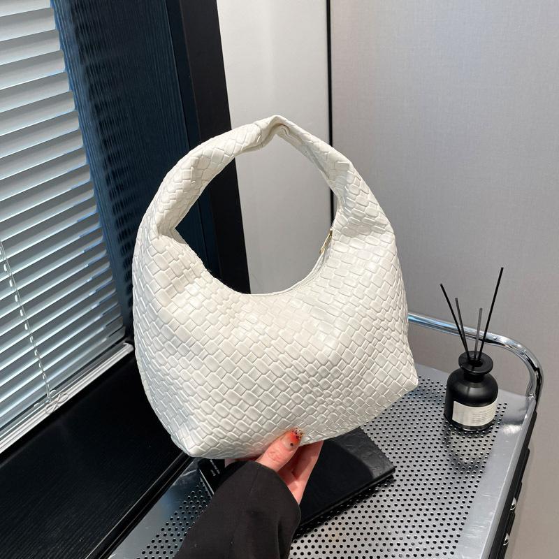 Women Classic Woven Embossed Hobo Soft Pu Leather Small Top-Handle Shoulder Bag Casual Daily Handbags белый
Women Classic Woven Embossed Hobo Soft Pu Leather Small Top-Handle Shoulder Bag Casual Daily Handbags белый