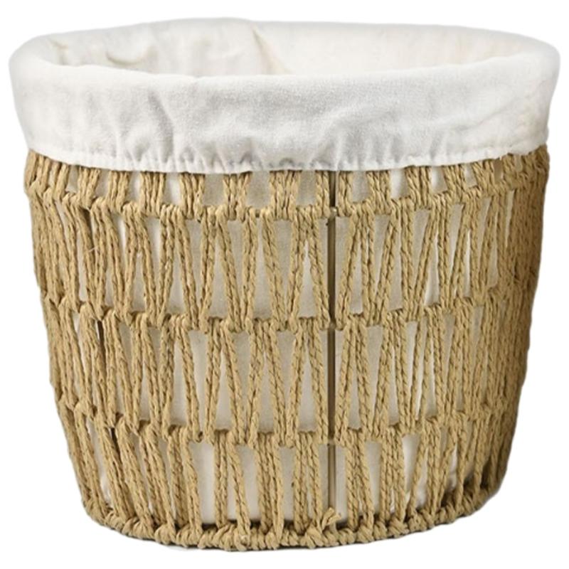 Natural Rattan Desktop Storage Basket Durable Snacks Holder Desktop Snacks Container For Kitchen Living Room
Natural Rattan Desktop Storage Basket Durable Snacks Holder Desktop Snacks Container For Kitchen Living Room