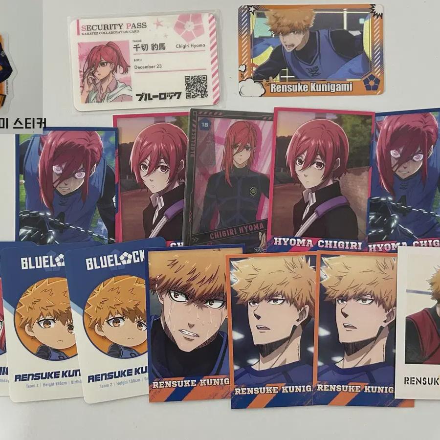 Blue Rock Chigiri Hyoma Kunigami Rensuke Jiryu Student Identity Card Pasha Clear Card Bulk
Blue Rock Chigiri Hyoma Kunigami Rensuke Jiryu Student Identity Card Pasha Clear Card Bulk