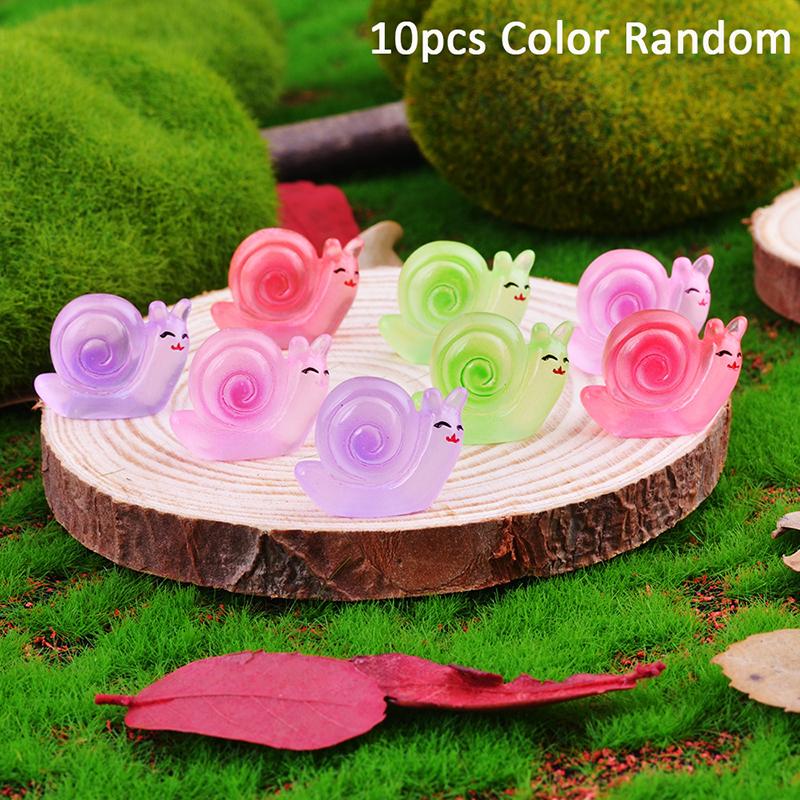10 шт. светящиеся мини-улитки мох микро-ландшафтное украшение светящиеся в темноте фигурки улиток смоляные улитки фея садовые аксессуары
10 шт. светящиеся мини-улитки мох микро-ландшафтное украшение светящиеся в темноте фигурки улиток смоляные улитки фея садовые аксессуары