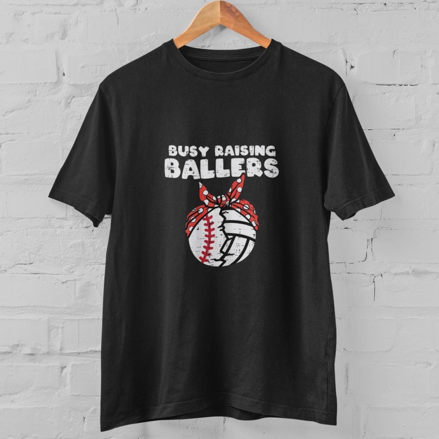 Busy Raising Ballers Shirt Baseball Volleyball Mom Sports T-Shirt Gift XXXXL
Busy Raising Ballers Shirt Baseball Volleyball Mom Sports T-Shirt Gift XXXXL