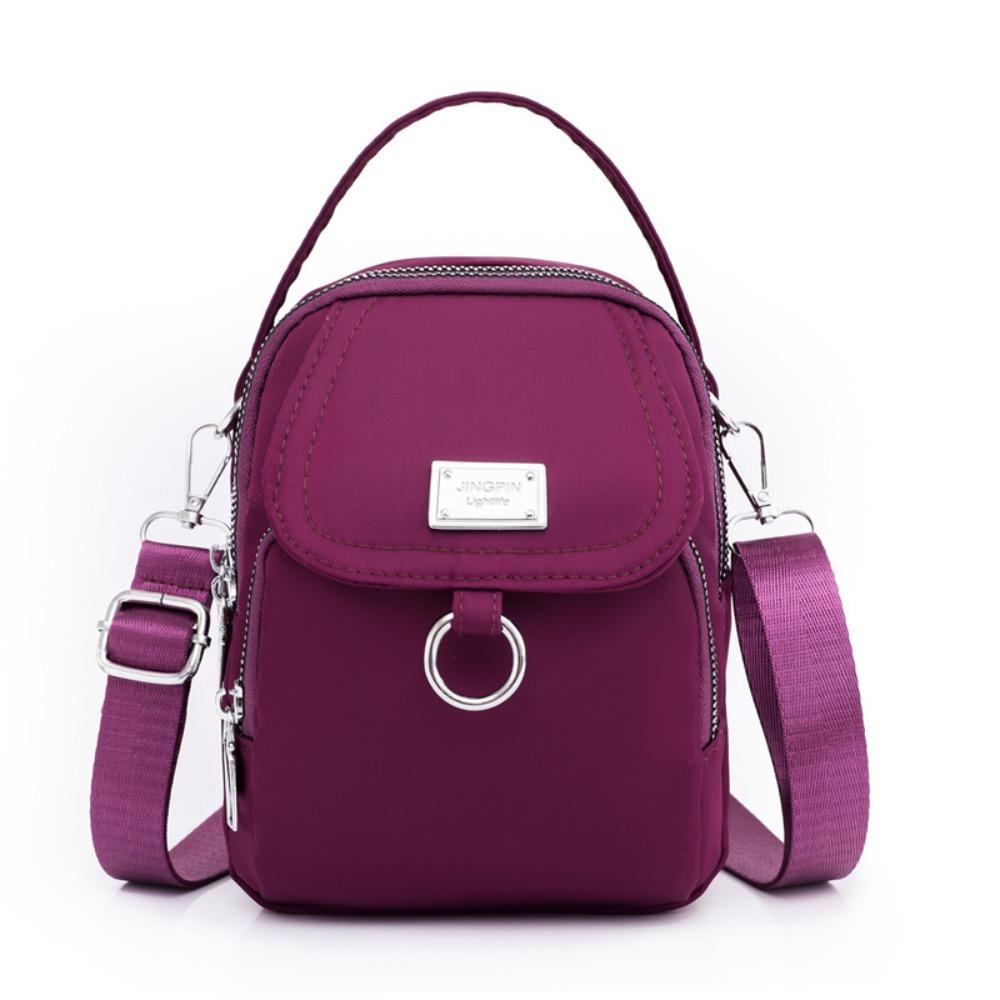 Large Capacity Nylon Mobile Phone Pouch 3 Layers Ladies Messenger Bag Small Square Bag Daily фиолетовый
Large Capacity Nylon Mobile Phone Pouch 3 Layers Ladies Messenger Bag Small Square Bag Daily фиолетовый