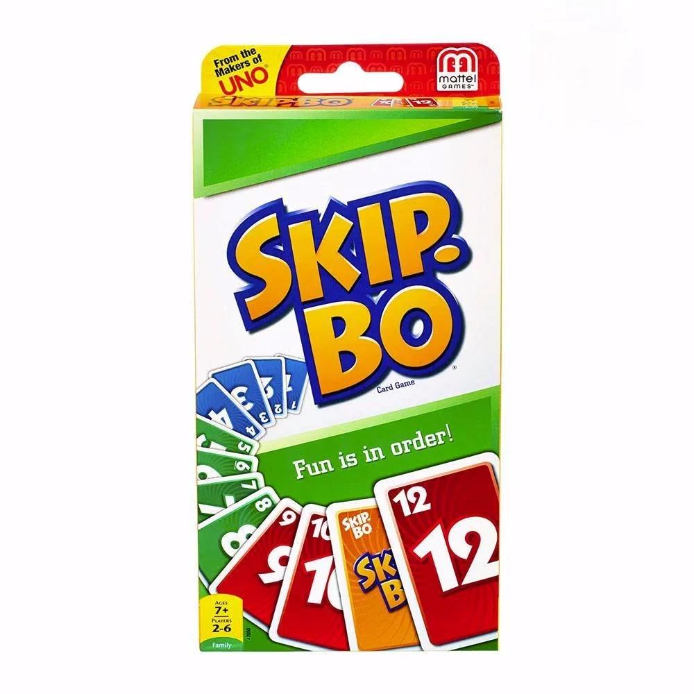 Mattel Игры ООН:SKIP BO Карточная игра Многопользовательская карточная игра Семейные игры для вечеринок Игрушки Детские игрушки
Mattel Игры ООН:SKIP BO Карточная игра Многопользовательская карточная игра Семейные игры для вечеринок Игрушки Детские игрушки