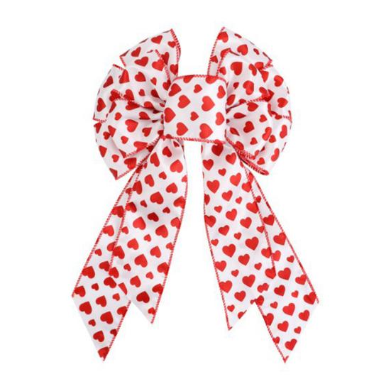 Valentine s Day Bow Heart Wreath Red Heart Christmas Tree Topper Bow Tie Decor for Romantic Party Home Celebration C
Valentine s Day Bow Heart Wreath Red Heart Christmas Tree Topper Bow Tie Decor for Romantic Party Home Celebration C