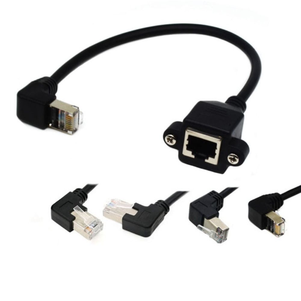 Female RJ45 8Pin LAN Network Ethernet LAN Cord RJ45 Cable Panel Mount Extension Cable Network Wire 0.6m-straight
Female RJ45 8Pin LAN Network Ethernet LAN Cord RJ45 Cable Panel Mount Extension Cable Network Wire 0.6m-straight