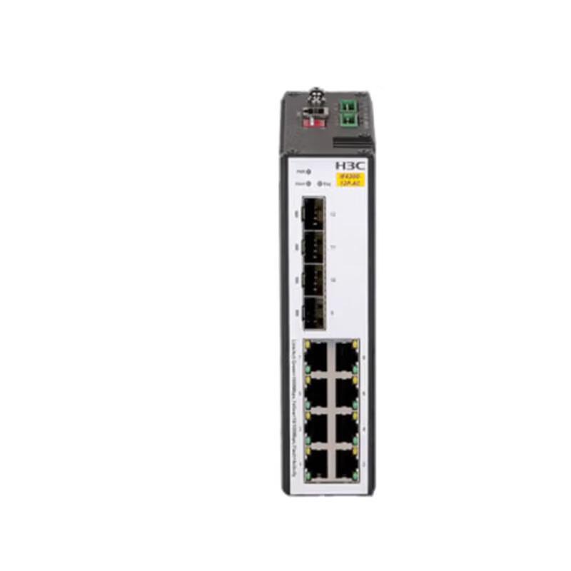 H3C IE4300-12P-PWR DIN-Rail Industrial PoE+ Switch
H3C IE4300-12P-PWR DIN-Rail Industrial PoE+ Switch