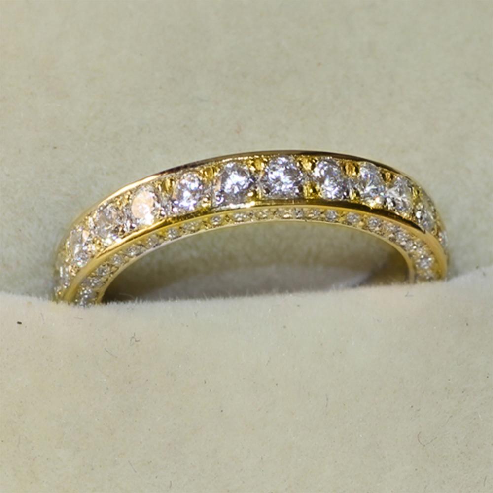 Huitan Simple Women Wedding Party Finger Rings Dazzling Cubic Zircon Anniversary Gift Proposal Ring Timeless Classic Zircon 5
Huitan Simple Women Wedding Party Finger Rings Dazzling Cubic Zircon Anniversary Gift Proposal Ring Timeless Classic Zircon 5