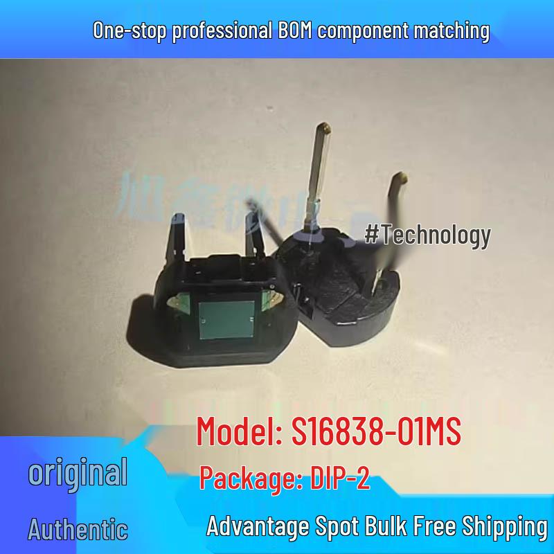 S16838-01MS Silicon Photodiode, 560nm Visible Light, 2.8x2.4mm, Low Dark Current
S16838-01MS Silicon Photodiode, 560nm Visible Light, 2.8x2.4mm, Low Dark Current