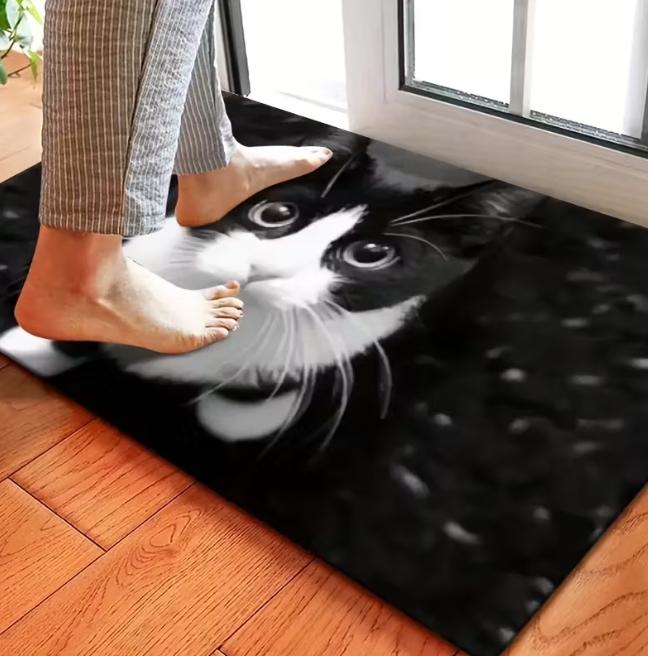 Retro Black Cat Moon Star Flower Door Mat Suitable for Living Room Bedroom Kitchen Entrance Door Mat Bedhead Mat Front Door Mat 40cm x 60cm
Retro Black Cat Moon Star Flower Door Mat Suitable for Living Room Bedroom Kitchen Entrance Door Mat Bedhead Mat Front Door Mat 40cm x 60cm