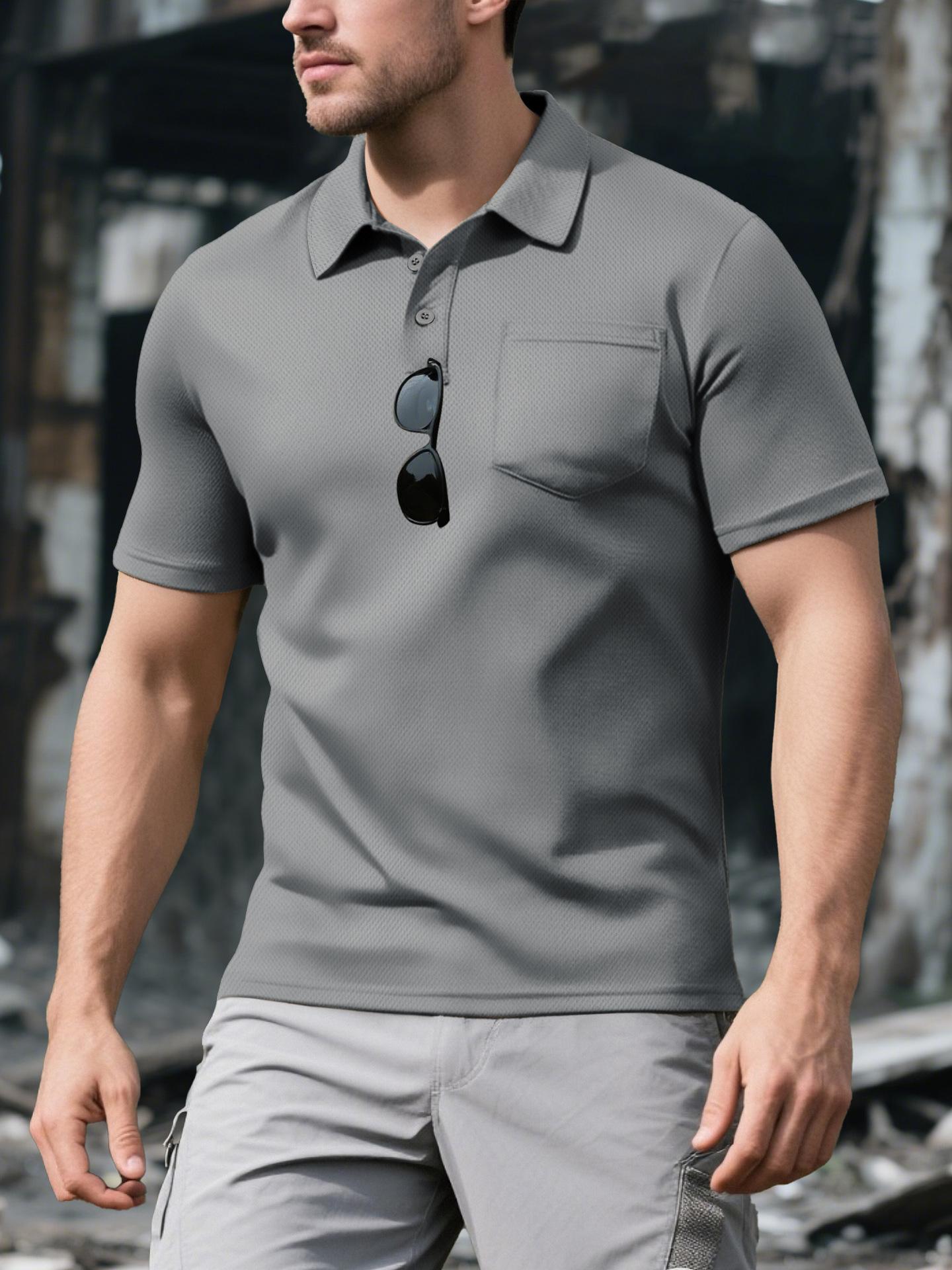 New men s loose trend short-sleeved lapel polo shirt polo shirt sports leisure tactical short sleeve XXXL
New men s loose trend short-sleeved lapel polo shirt polo shirt sports leisure tactical short sleeve XXXL
